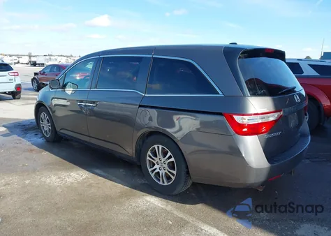 2012 Honda Odyssey Ex-L из США, поврежденный, VIN 5FNRL5H65CB101111